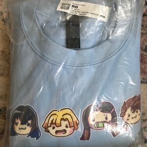 Light Blue Hunter x Hunter Graphic T-Shirt